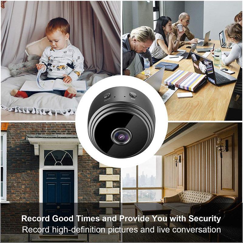 Compact A9 Mini WiFi 1080P HD Camera Magnetic Mount Security Device