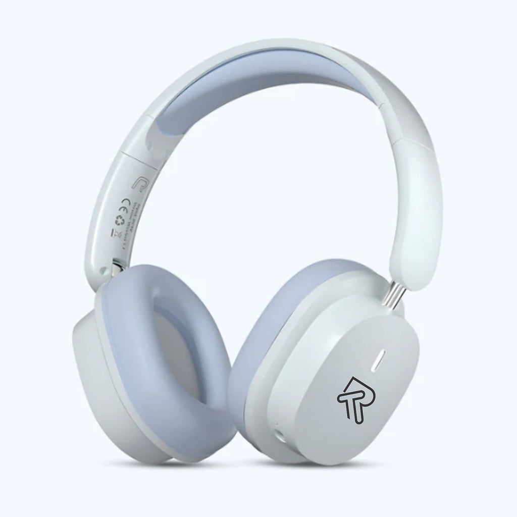 EchoMesh Wireless On-Ear Headphones: Bluetooth 5.3, Long Playtime, Comfy Cushions