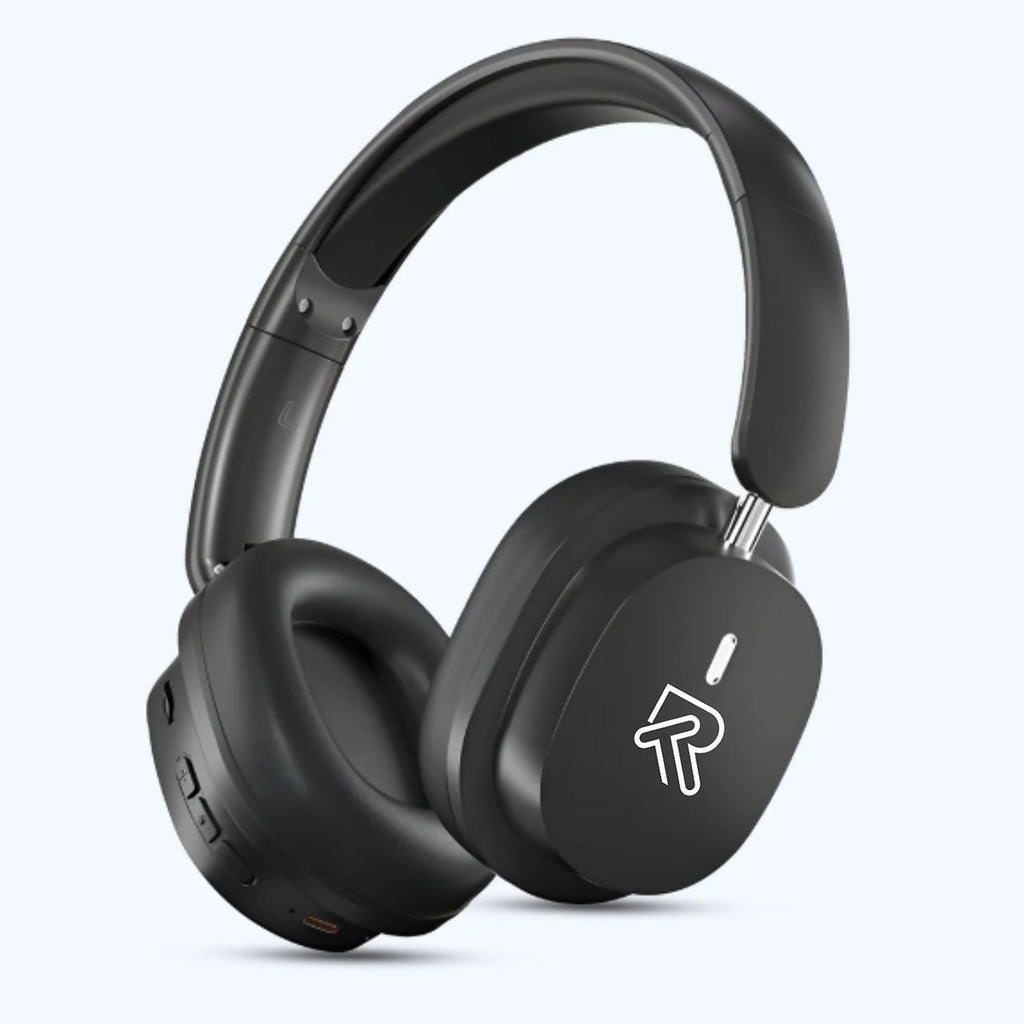 EchoMesh Wireless On-Ear Headphones: Bluetooth 5.3, Long Playtime, Comfy Cushions