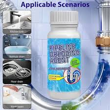 Pipeline Dredging Agent – Powerful Drain Cleaner for Kitchen, Bathroom &amp; Floor Drains