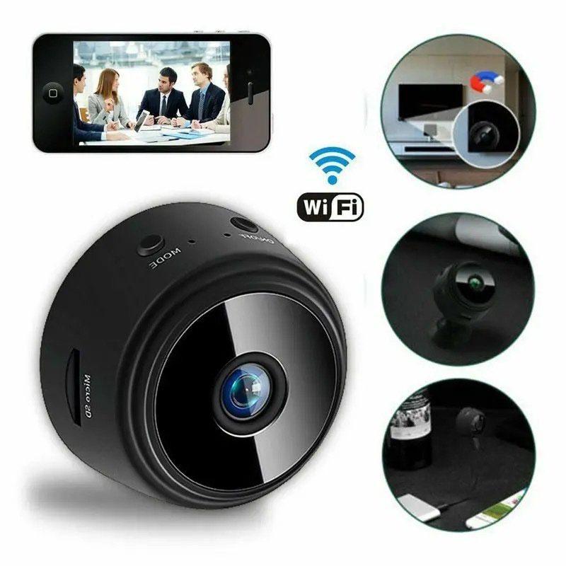 Compact A9 Mini WiFi 1080P HD Camera Magnetic Mount Security Device